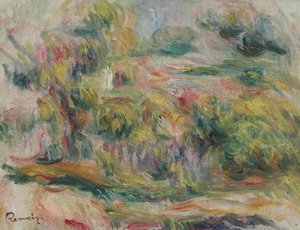横向き 作： Pierre Auguste Renoir